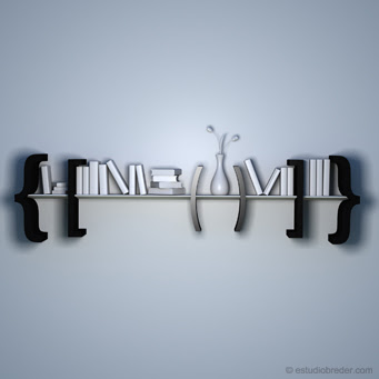 equation bookshelf