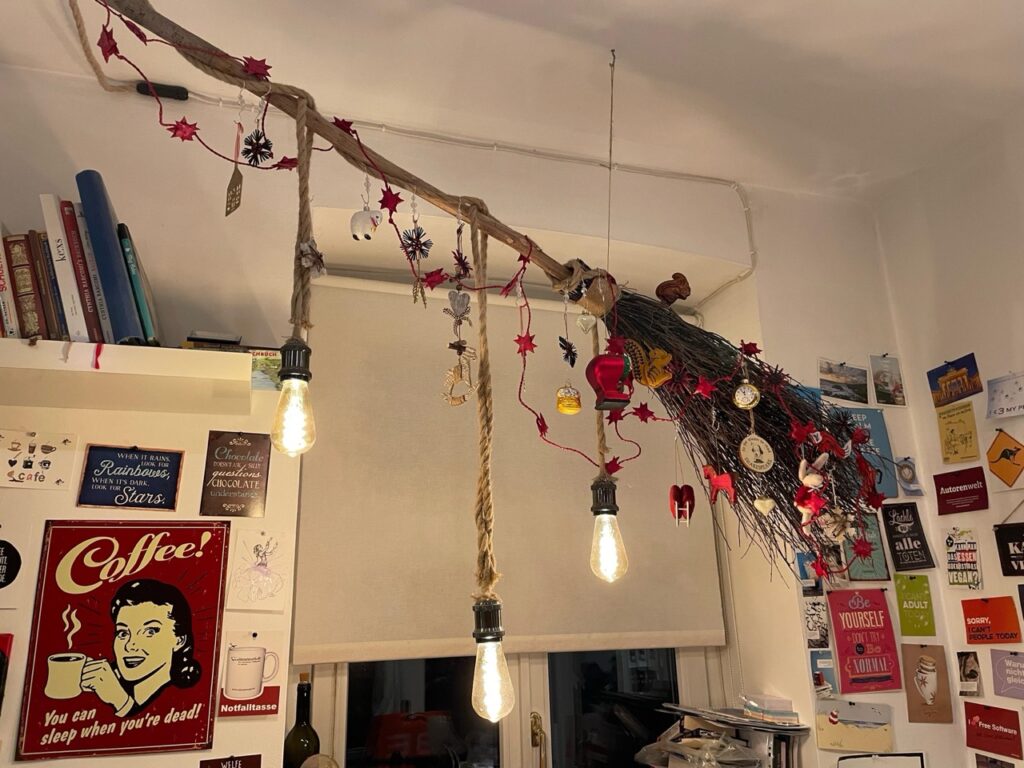 Der geschmückte Reisigbesen, Foto von 2024